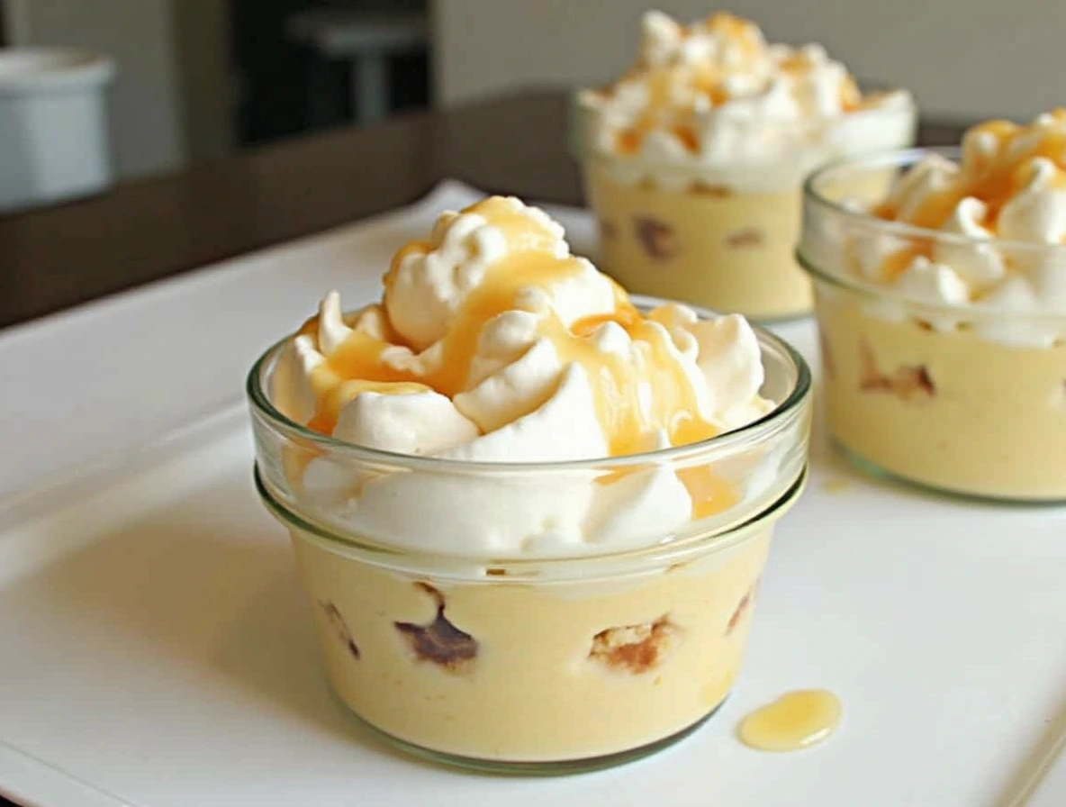Caramelized Banana Pudding Parfait is a delicious treat.