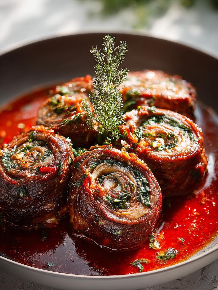Classic Beef Braciole: 7 Reasons You'll Love It - Beef Braciole - additional detail