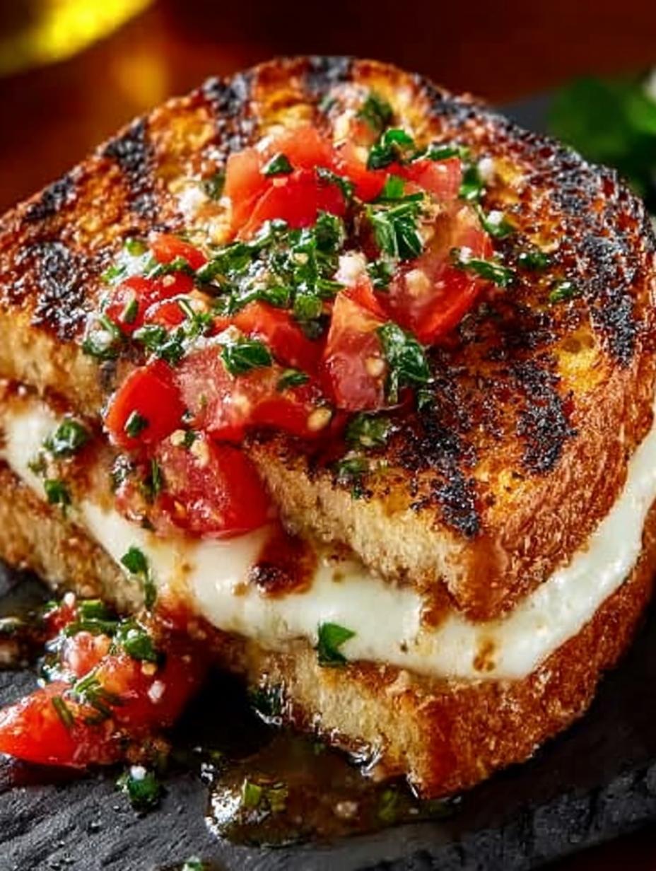 Bruschetta Grilled Cheese Incredible Recipe to Savor - Bruschetta Grilled Cheese Incredible - additional detail