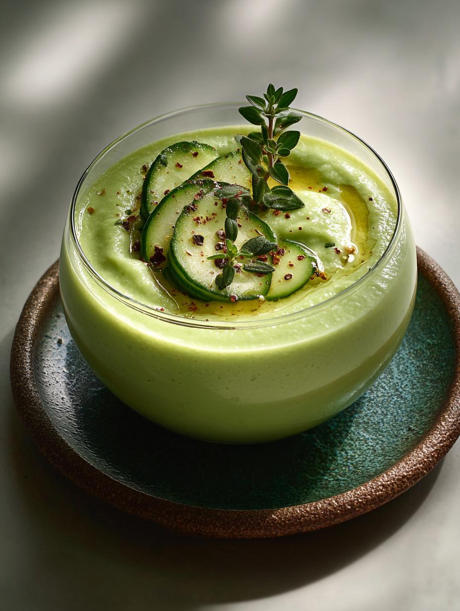 Cucumber Avocado Blender Soup: 5 Reasons to Love This Recipe - Cucumber Avocado Blender Soup - additional detail