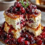 Fluffy Cranberry Orange Ricotta