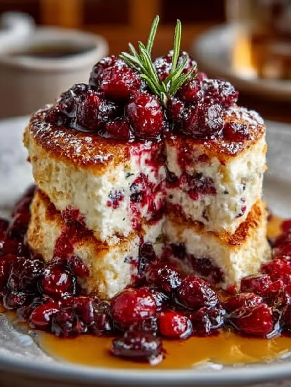 Fluffy Cranberry Orange Ricotta