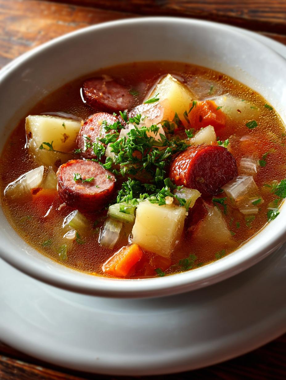 Kielbasa Soup with Potatoes: 7 Hearty Comfort Recipes - Kielbasa Soup with Potatoes - main visual representation