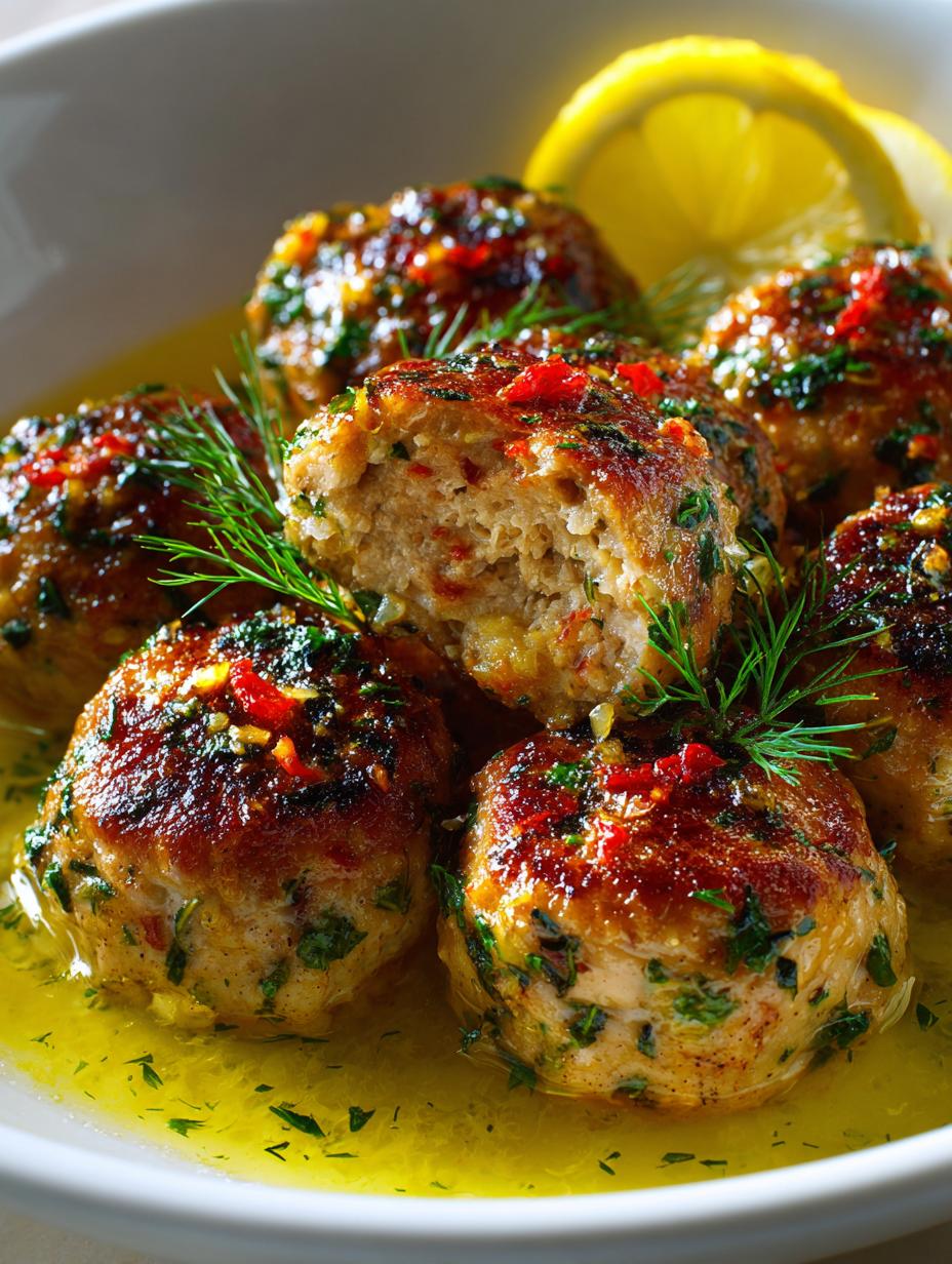 Turkey Meatballs with Lemon: 7 Delicious Ways to Enjoy - Turkey Meatballs with Lemon - additional detail