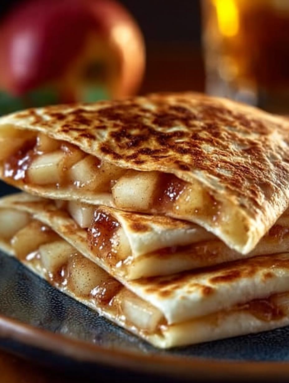 Apple Cinnamon Quesadillas: 7 Irresistible Sweet Treats - Apple Cinnamon Quesadillas - main visual representation