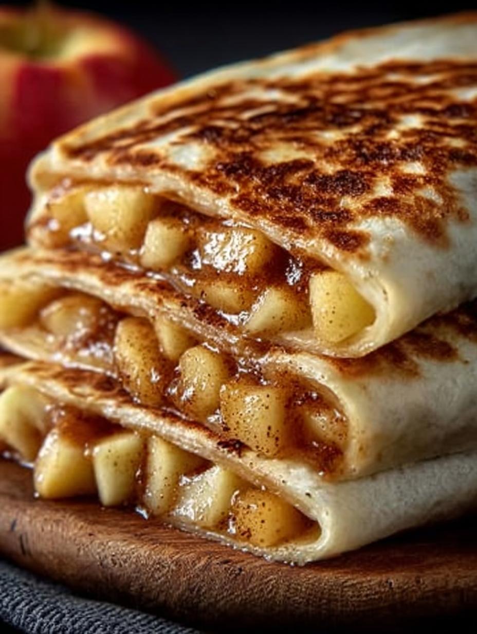 Apple Cinnamon Quesadillas: 7 Irresistible Sweet Treats - Apple Cinnamon Quesadillas - additional detail