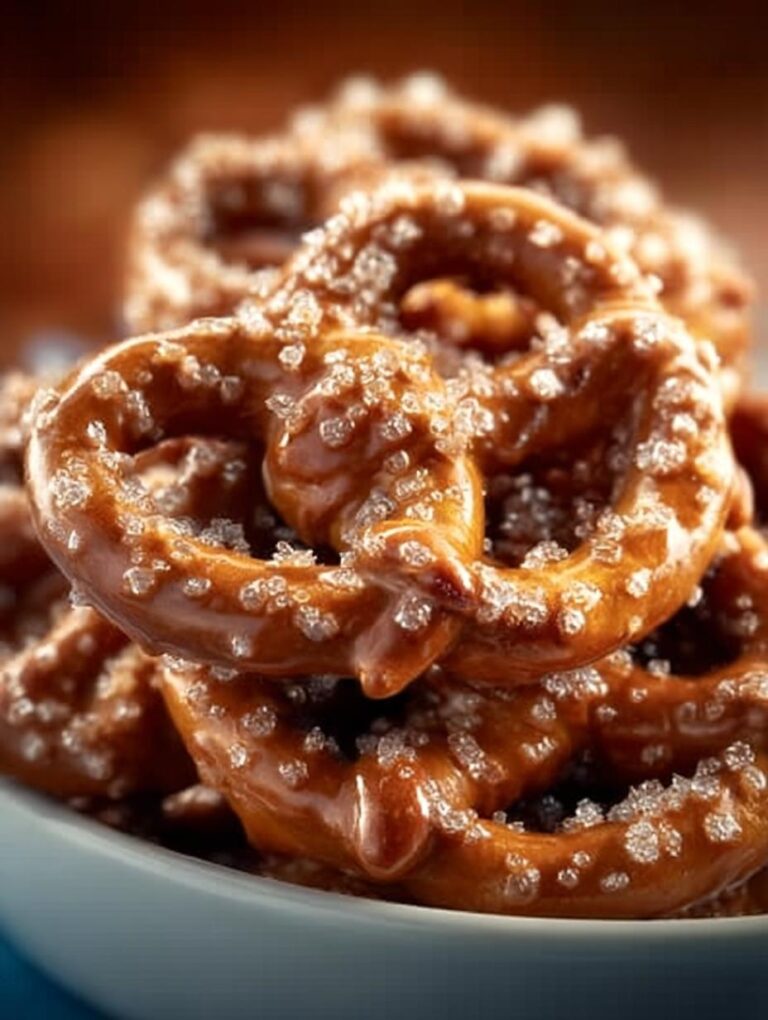 Butter Toffee Pretzels Incredible