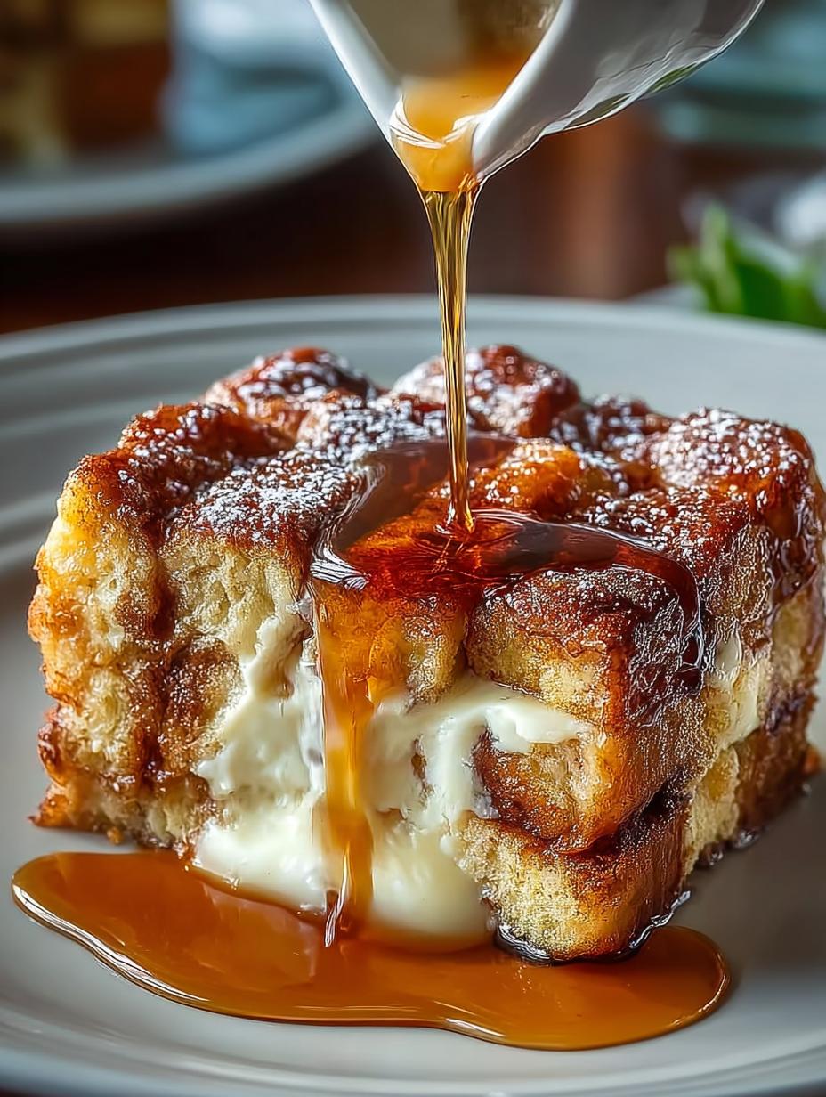 Irresistible Cinnamon Toast Bread Pudding Delight - Cinnamon Toast Bread Pudding - main visual representation