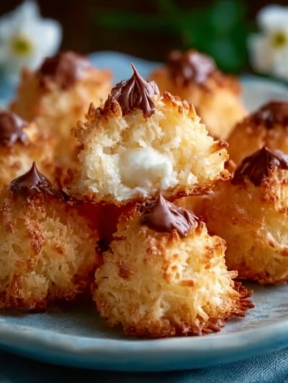 Coconut Macaroon Blossoms Incredible Recipe You’ll Love - Coconut Macaroon Blossoms Incredible - main visual representation