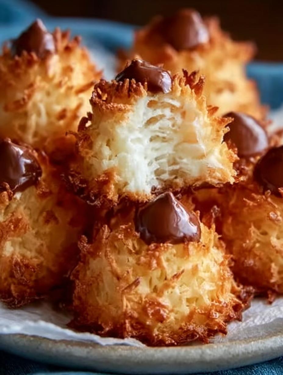 Coconut Macaroon Blossoms Incredible Recipe You’ll Love - Coconut Macaroon Blossoms Incredible - additional detail