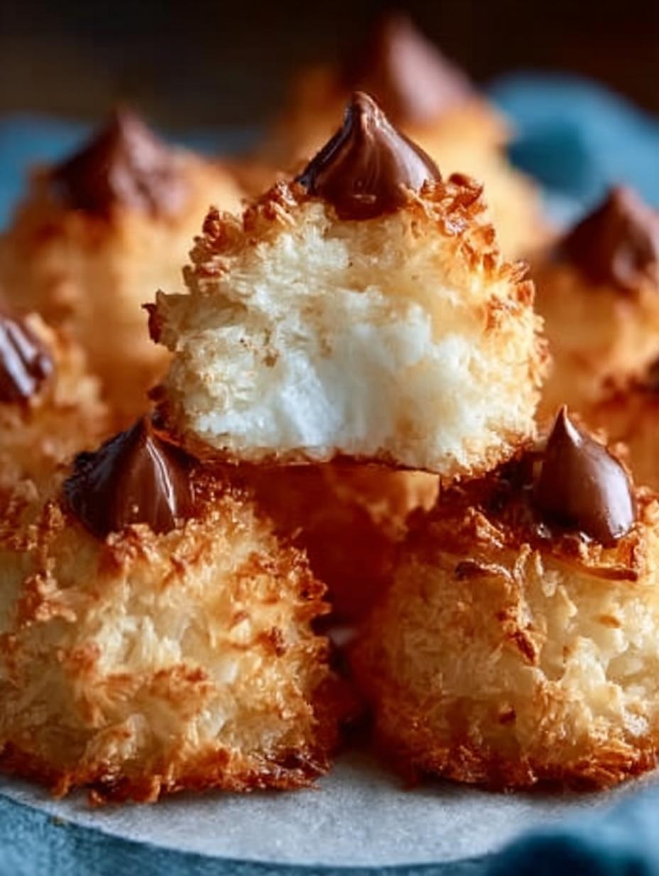 Coconut Macaroon Blossoms Incredible