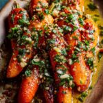 Harissa Honey Glazed Carrots