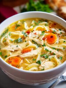 Healing Chicken Noodle Soup
