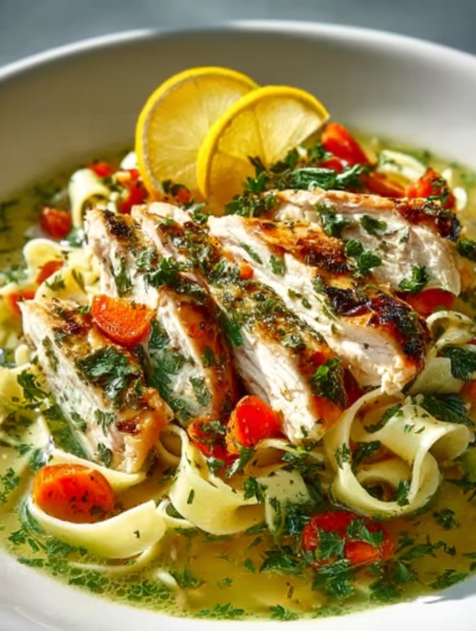 Herb Loaded Chicken Noodle: 7 Comforting Benefits - Herb Loaded Chicken Noodle - additional detail