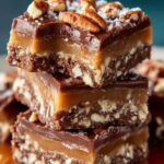 Pecan Turtle Bars with