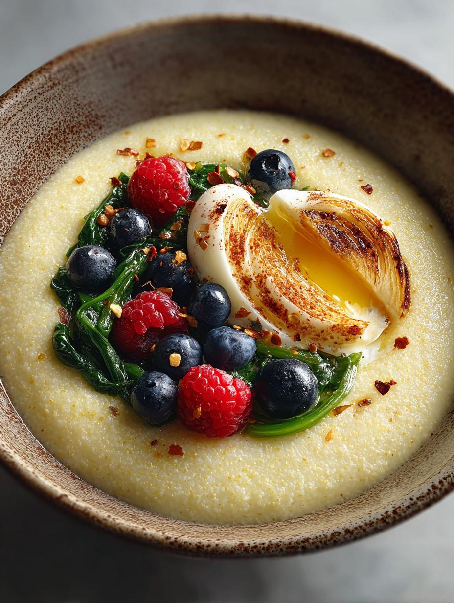 Savory Semolina Porridge with Ghee: A Nourishing Delight - Savory Semolina Porridge with - additional detail