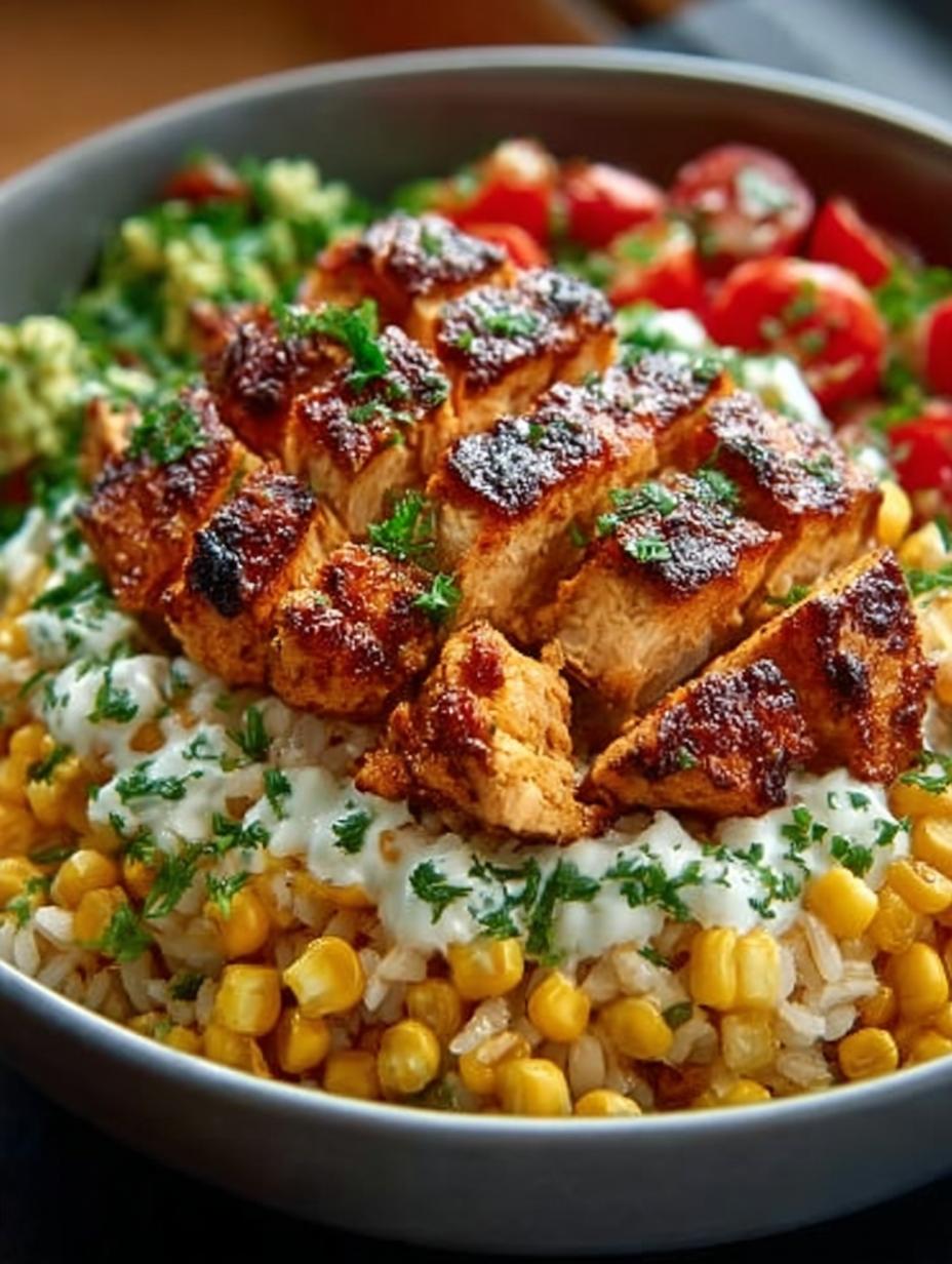 Street Corn Chicken Rice: 5 Flavorful Bowl Recipes - Street Corn Chicken Rice - main visual representation