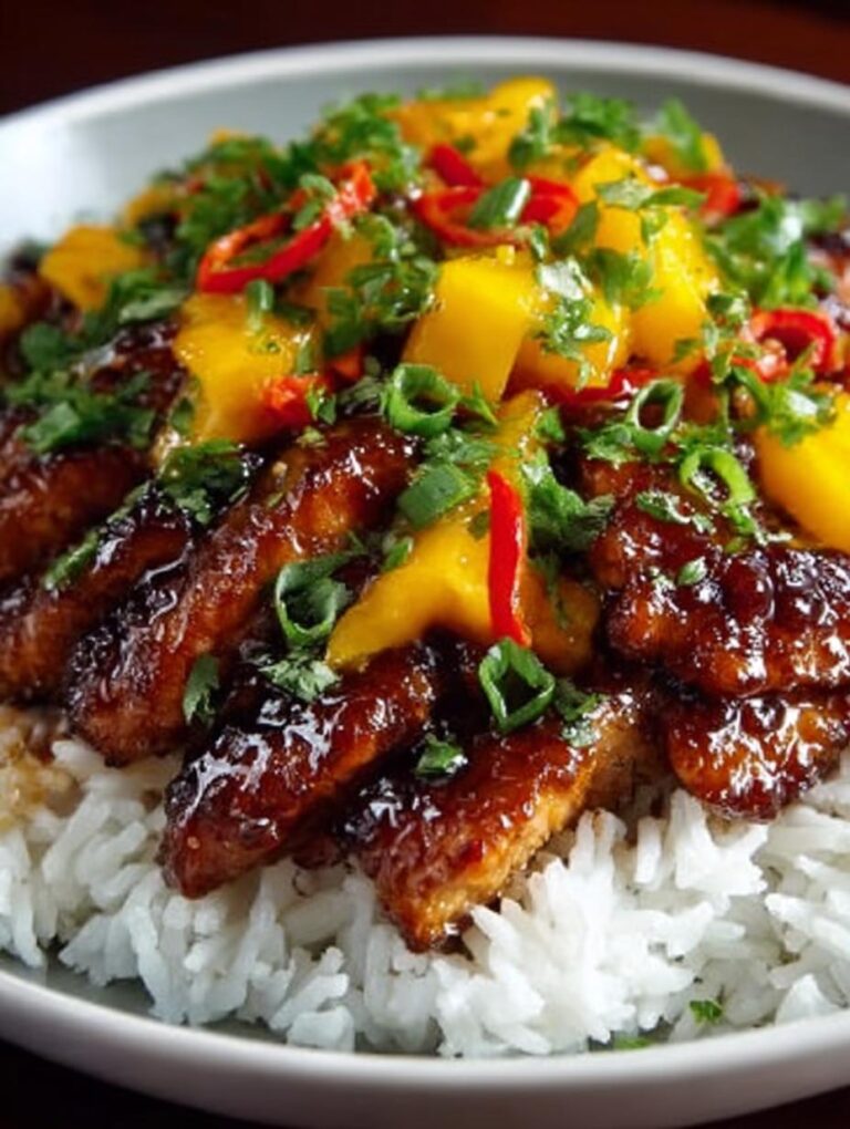 Sweet Savory Asian Mango