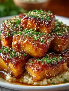 Sweet Savory Honey Garlic
