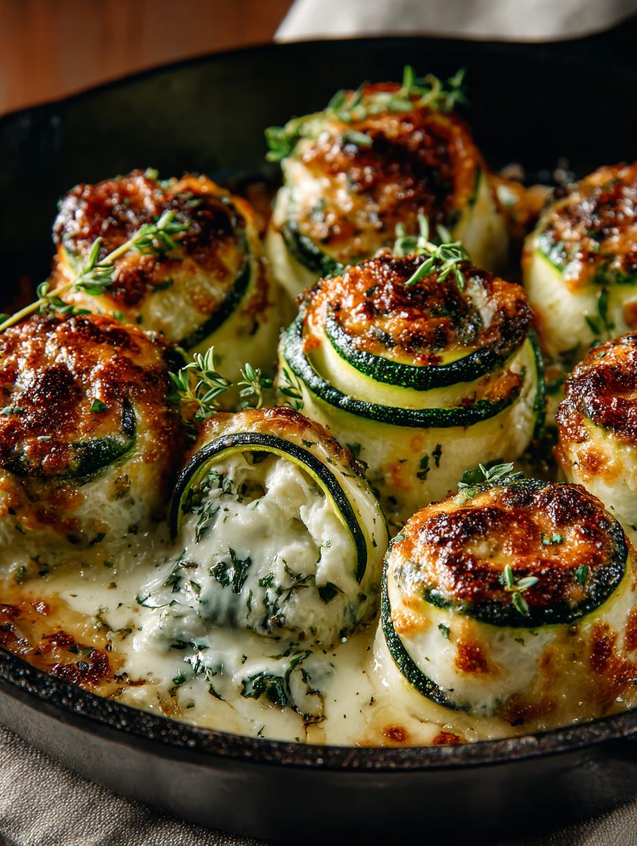 Irresistible Three Cheese Zucchini Rollatini Recipe - Three Cheese Zucchini Rollatini - additional detail