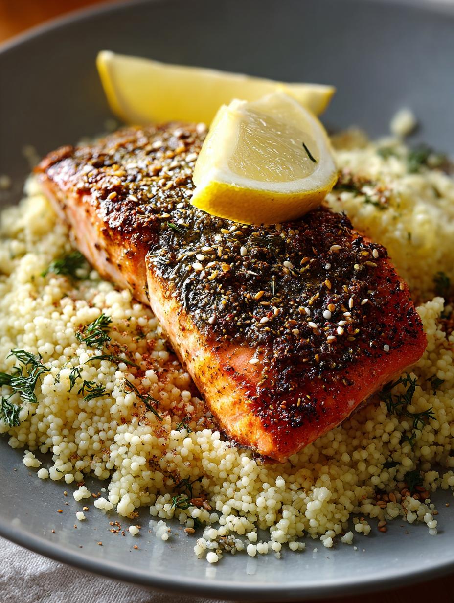 Zaatar Roasted Salmon with