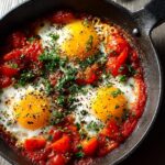 Spicy Tomato Egg Skillet